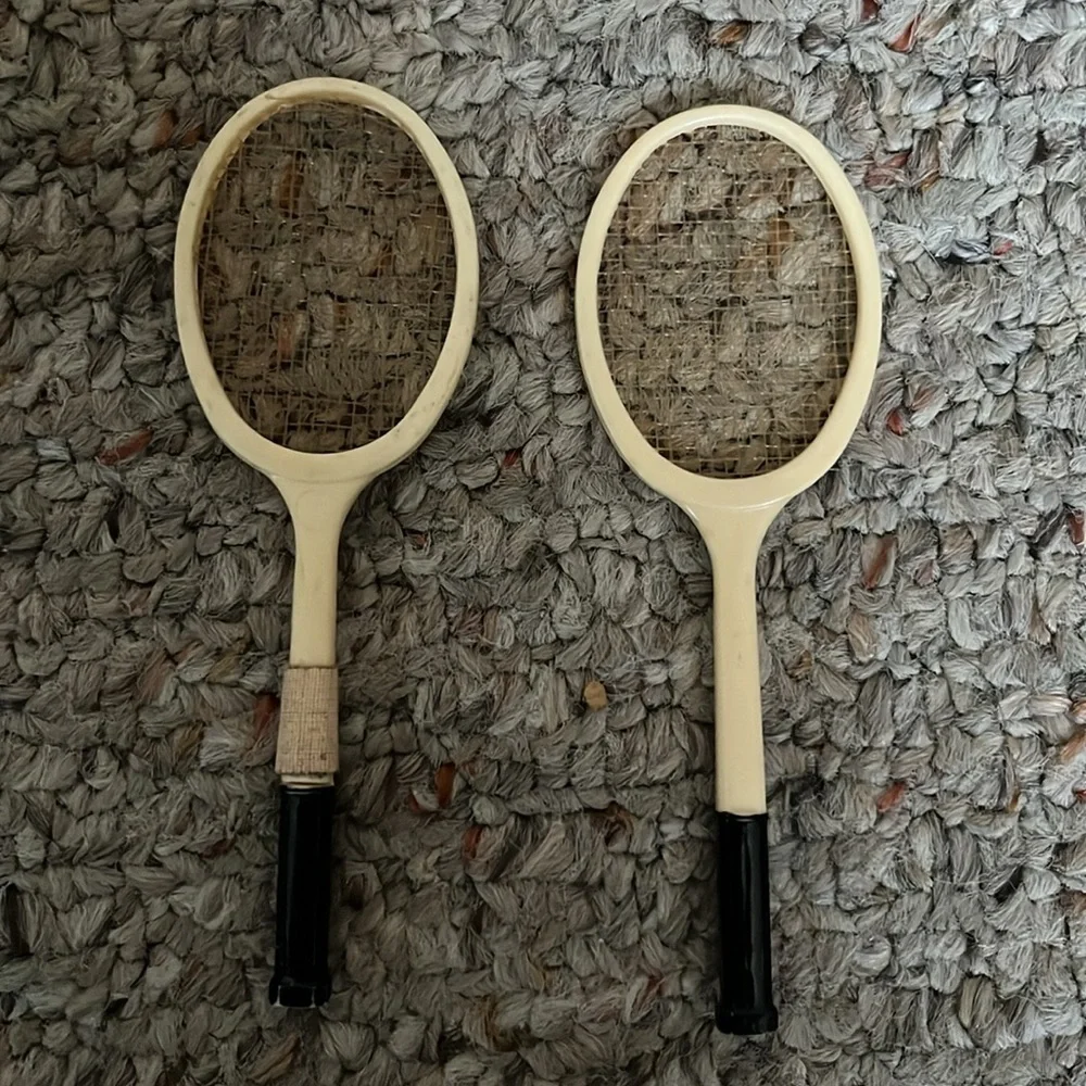 Vintage 1960s Mattel Barbie Fashion #941 Tennis Anyone Rackets (2) Mattel
